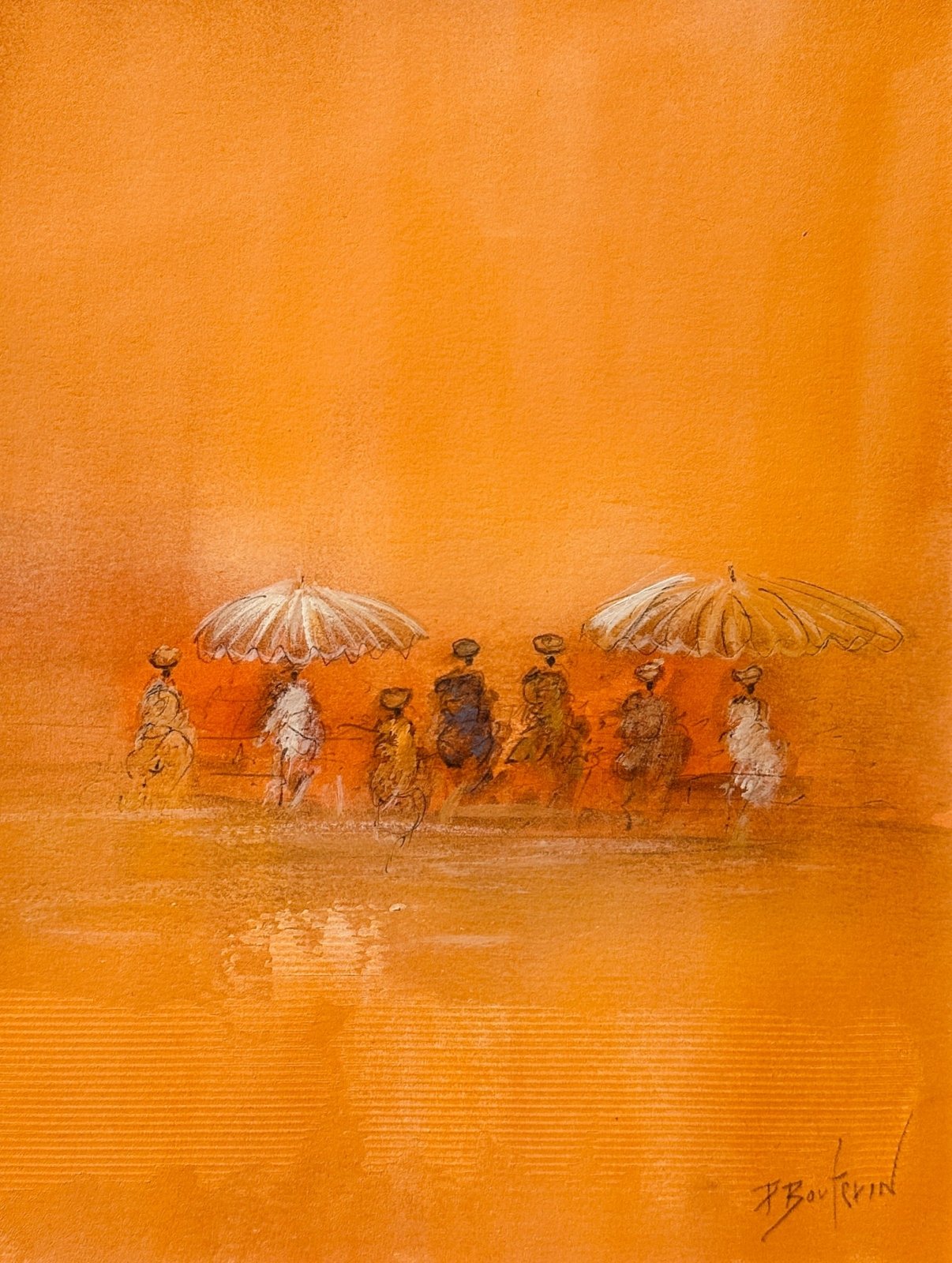 Au bord de l'eau by Pascal Bouterin at LePrince Galleries
